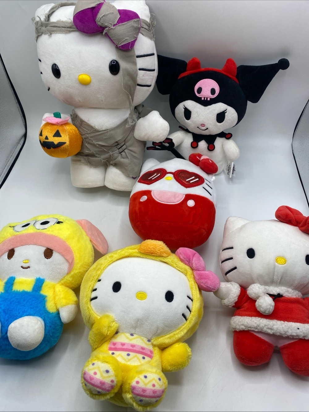 Sanrio Hello Kitty Kuromi Plush Easter Minion Valentine Halloween Holidays